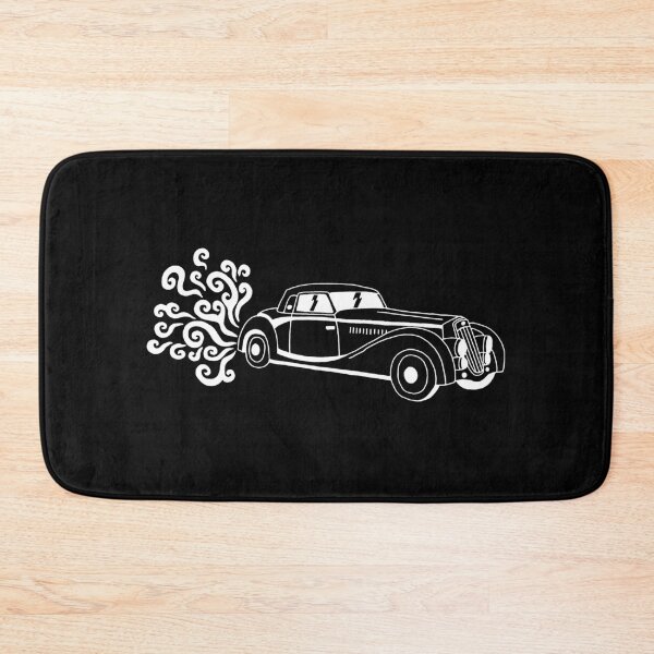 Item preview, Vintage car (white) designed and sold by Lagueny.