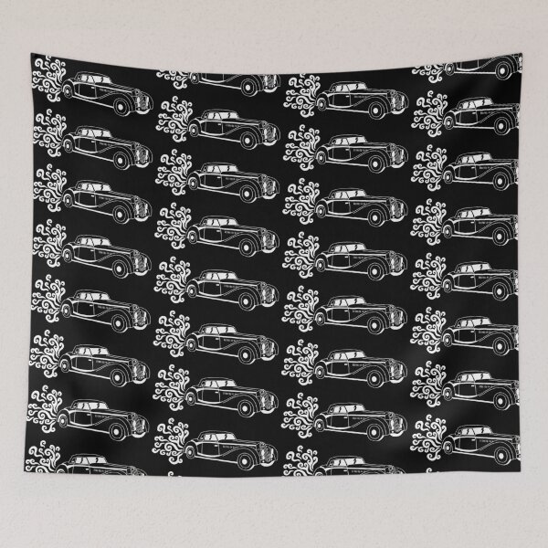 Item preview, Vintage car (white) designed and sold by Lagueny.