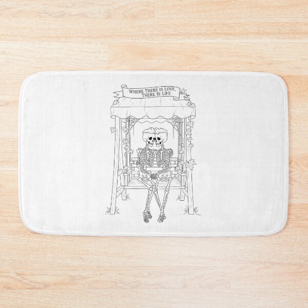 Item preview, Skeleton Lovers Funny Gothic Love Humour designed and sold by Shoot-The-Moon.