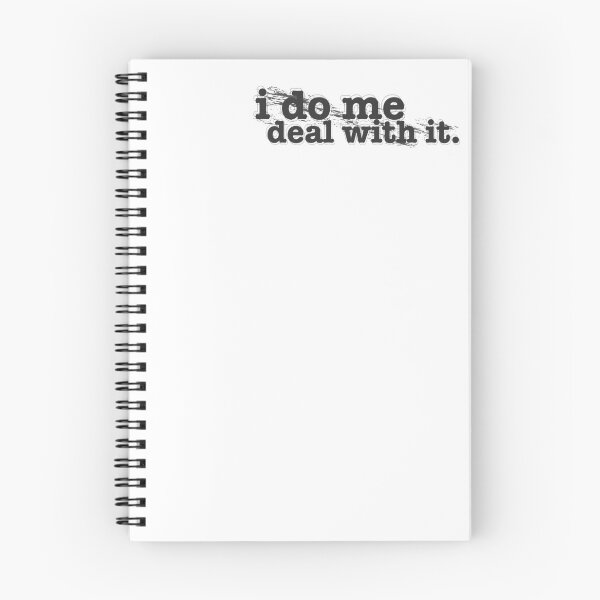 Item preview, I do me — deal with it, attitude, rebellious, streetwear designed and sold by MeanType.