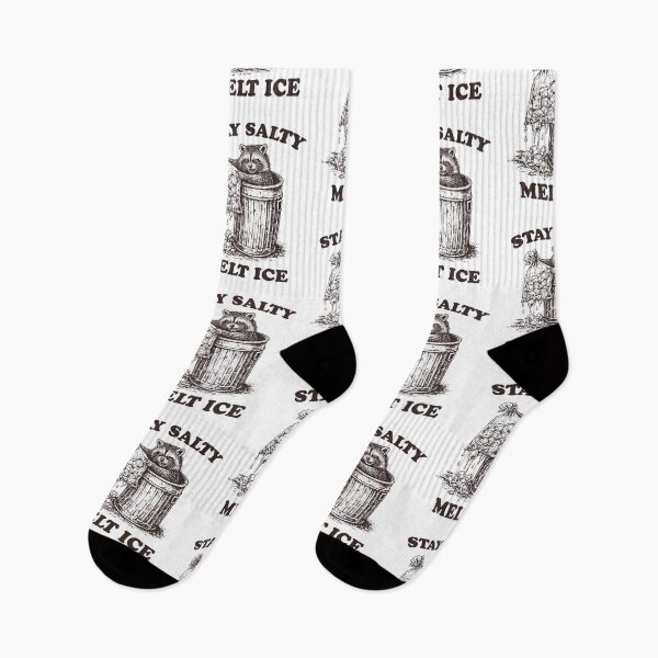 Item preview, Stay Salty Melt ICE | Funny Raccoon Meme | Political Anti-ICE designed and sold by RandyHaskins.