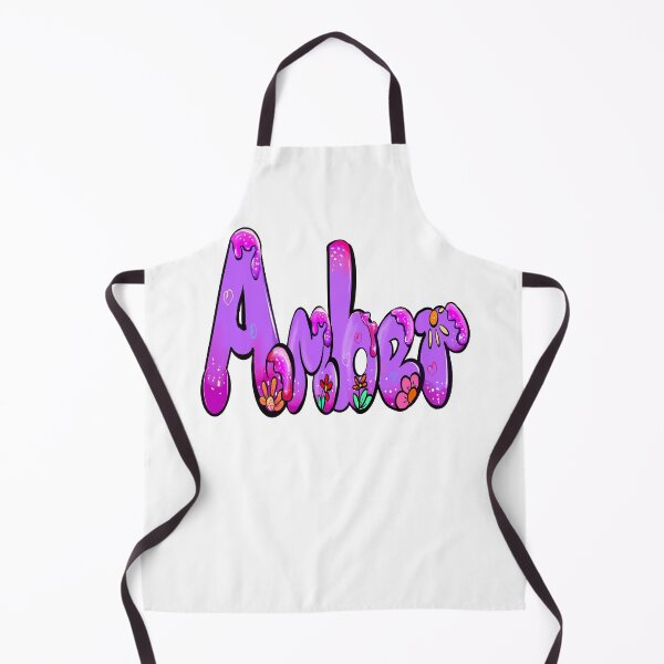 Item preview, Amber Name in purple personalized gifts for women and girls - custom personalised Amber designed and sold by Artonmytee.