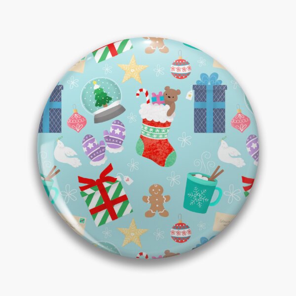 Item preview, Christmas Pattern designed and sold by Megan Makes Art VT.