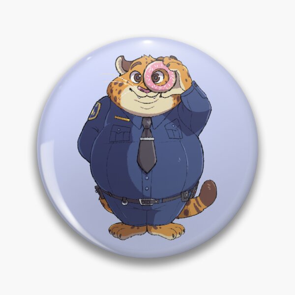 Artikelvorschau, Clawhauser entworfen und verkauft von Fizzy Creations.