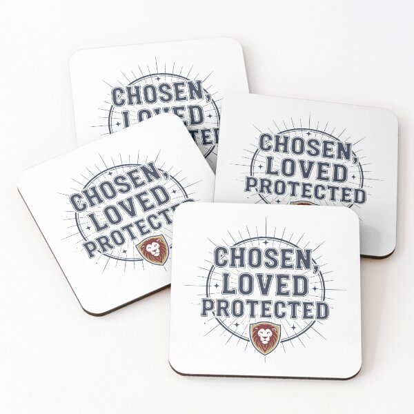 Item preview, Chosen Loved Protected – Christian Faith Inspirational Design designed and sold by Billium Halder.