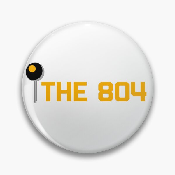 Item preview, VCU The 804 Location Pin designed and sold by EmmyFromVA.