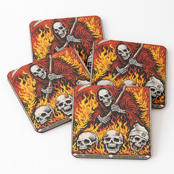Item preview, Flames of the Pit designed and sold by Matinez Pink.