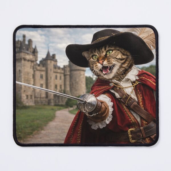 Item preview, Swashbuckling Cat Musketeer designed and sold by Paul Thompson Photography.
