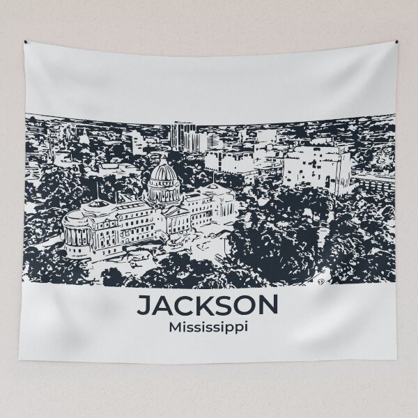 Item preview, Jackson - Mississippi designed and sold by Lakeric Cityscapes.