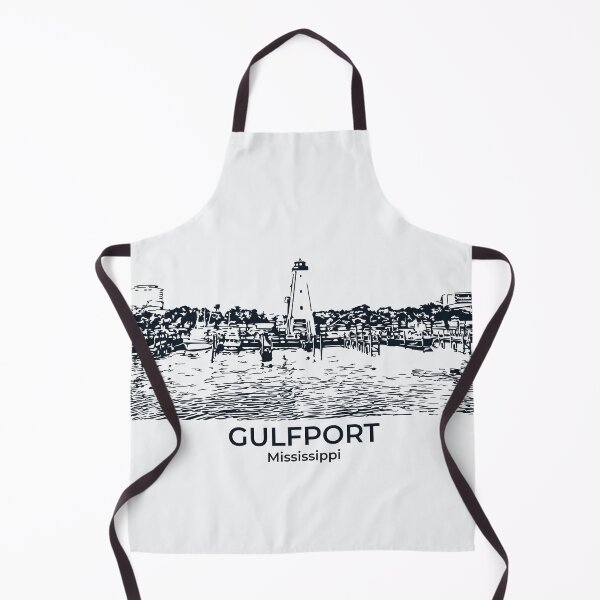 Item preview, Gulfport - Mississippi designed and sold by Lakeric Cityscapes.