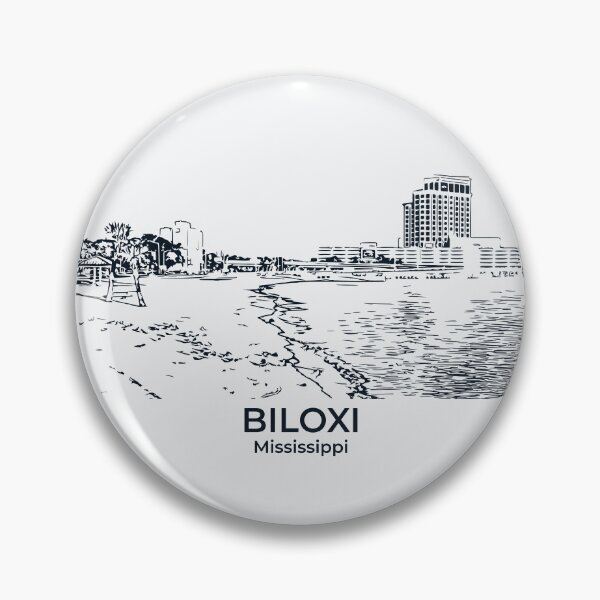 Item preview, Biloxi - Mississippi designed and sold by Lakeric Cityscapes.