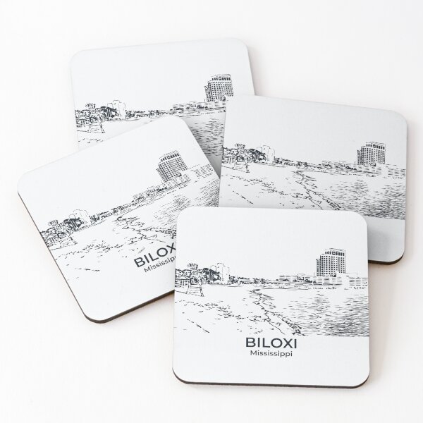Item preview, Biloxi - Mississippi designed and sold by Lakeric Cityscapes.