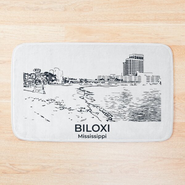 Item preview, Biloxi - Mississippi designed and sold by Lakeric Cityscapes.