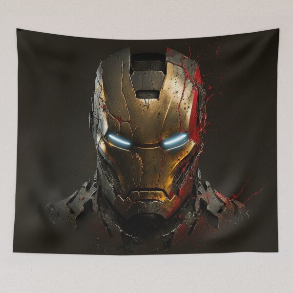 Item preview, Futuristic Armor Portrait designed and sold by AetherVibes.