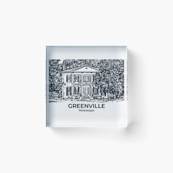 Item preview, Greenville - Mississippi designed and sold by Lakeric.