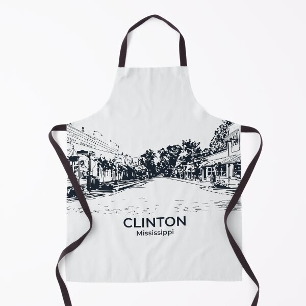 Item preview, Clinton - Mississippi designed and sold by Lakeric Cityscapes.