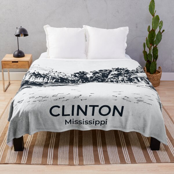 Artikelvorschau, Clinton - Mississippi entworfen und verkauft von Lakeric Cityscapes.
