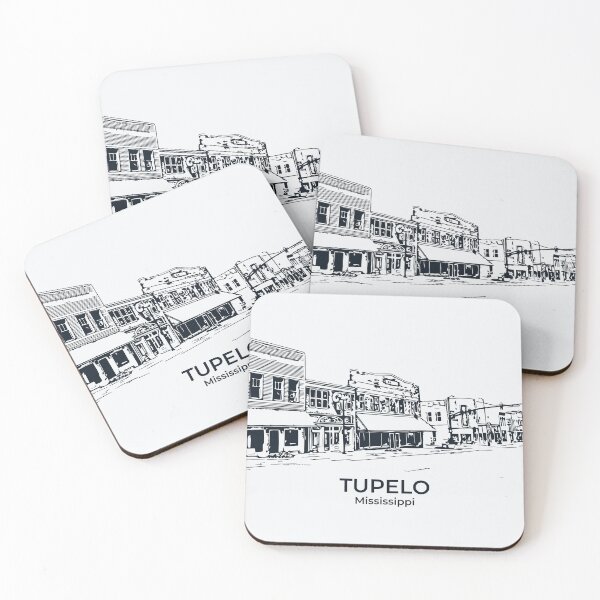 Item preview, Tupelo - Mississippi designed and sold by Lakeric Cityscapes.