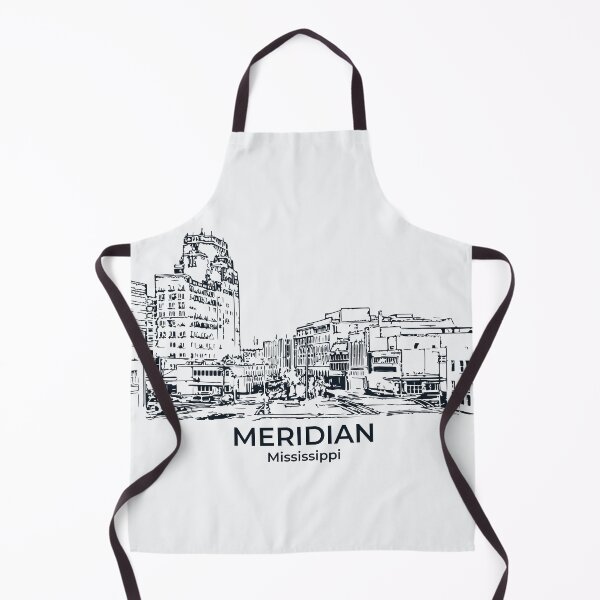 Item preview, Meridian - Mississippi designed and sold by Lakeric Cityscapes.