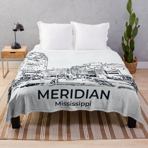 Item preview, Meridian - Mississippi designed and sold by Lakeric Cityscapes.