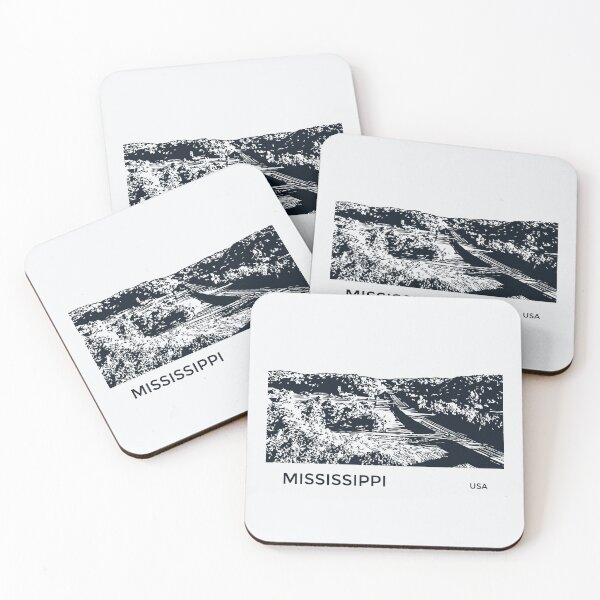 Item preview, Mississippi USA designed and sold by Lakeric Cityscapes.