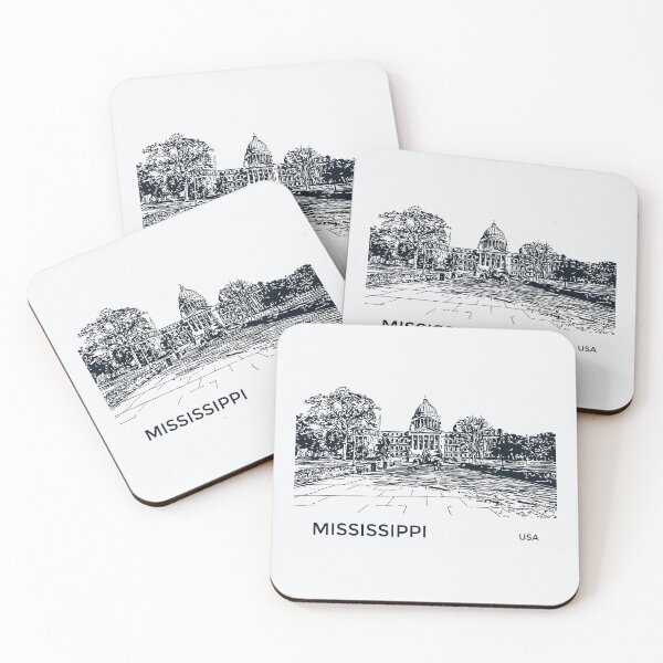 Item preview, Mississippi State USA designed and sold by Lakeric Cityscapes.