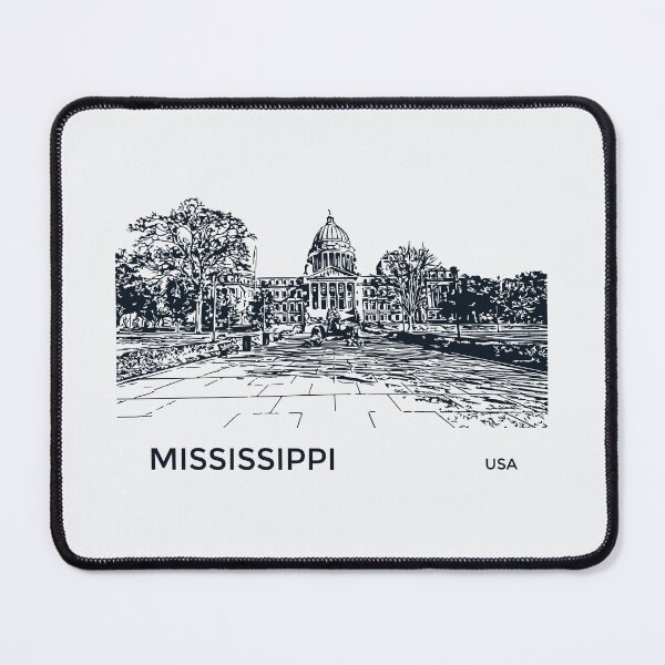 Item preview, Mississippi State USA designed and sold by Lakeric Cityscapes.