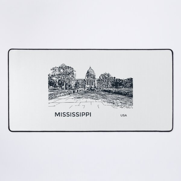 Item preview, Mississippi State USA designed and sold by Lakeric Cityscapes.