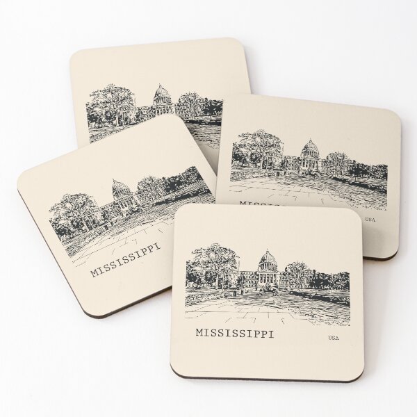 Item preview, Mississippi State USA designed and sold by Lakeric Cityscapes.
