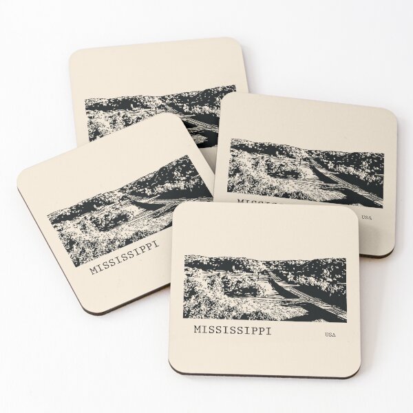 Item preview, Mississippi USA designed and sold by Lakeric Cityscapes.