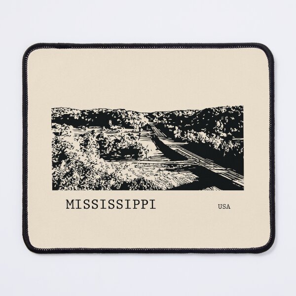 Item preview, Mississippi USA designed and sold by Lakeric Cityscapes.