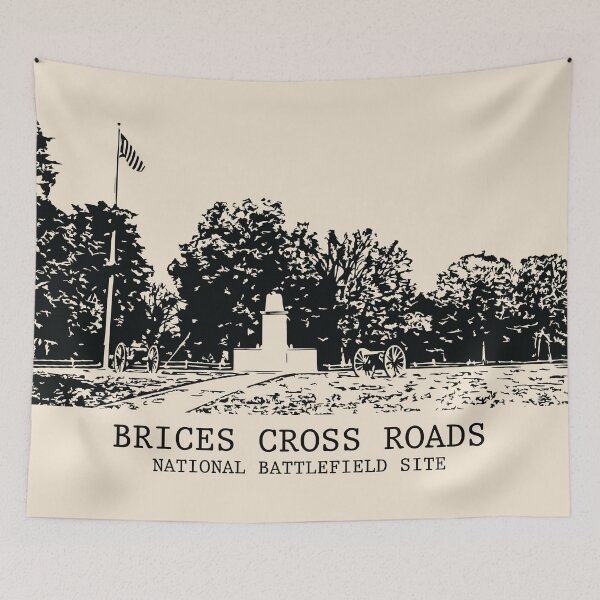 Item preview, Brices Cross Roads National Battlefield Site designed and sold by Lakeric Cityscapes.