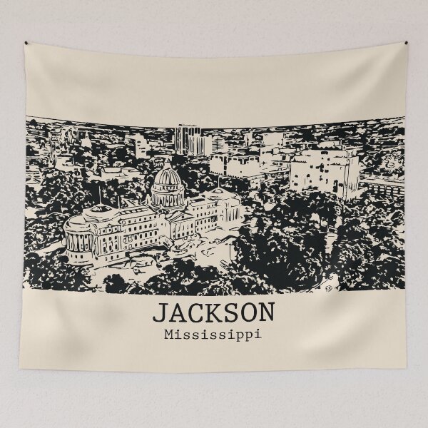 Item preview, Jackson - Mississippi designed and sold by Lakeric Cityscapes.