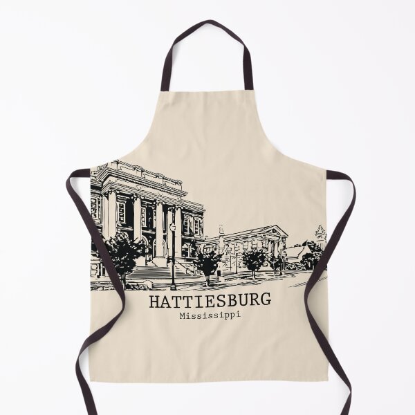 Item preview, Hattiesburg - Mississippi designed and sold by Lakeric Cityscapes.