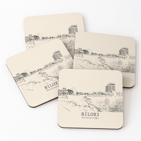 Item preview, Biloxi - Mississippi designed and sold by Lakeric Cityscapes.