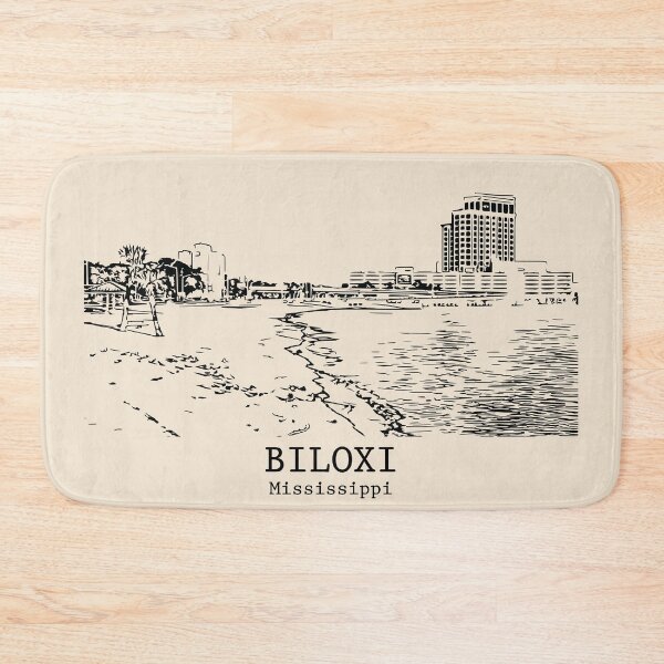 Item preview, Biloxi - Mississippi designed and sold by Lakeric Cityscapes.