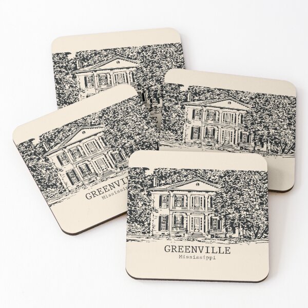 Item preview, Greenville - Mississippi designed and sold by Lakeric Cityscapes.