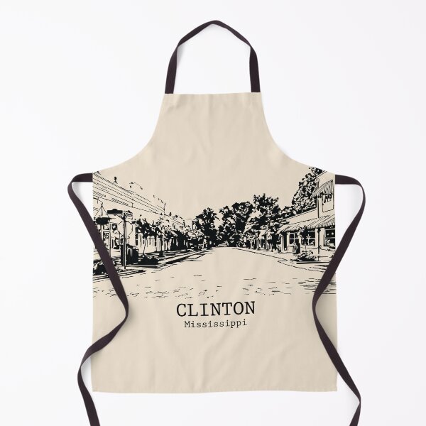 Item preview, Clinton - Mississippi designed and sold by Lakeric Cityscapes.