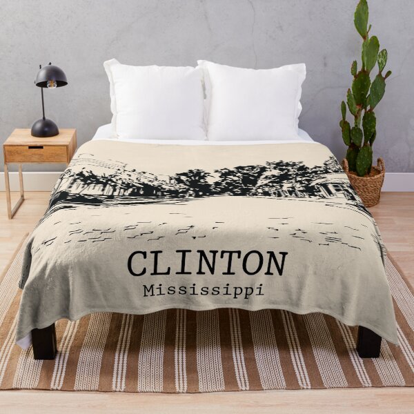 Item preview, Clinton - Mississippi designed and sold by Lakeric Cityscapes.