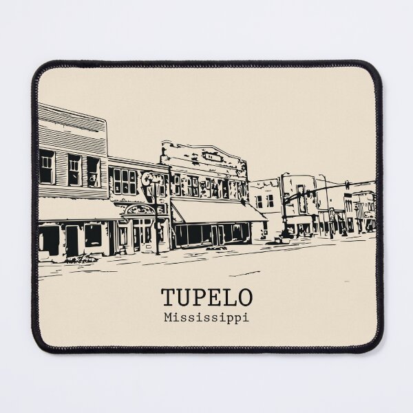 Item preview, Tupelo - Mississippi designed and sold by Lakeric Cityscapes.