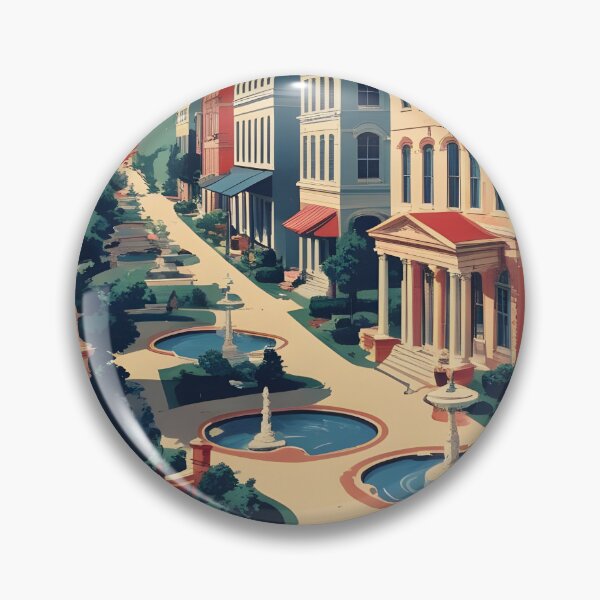 Item preview, Lawrenceville Georgia USA Vintage Travel Tourism  designed and sold by TravelersGems.