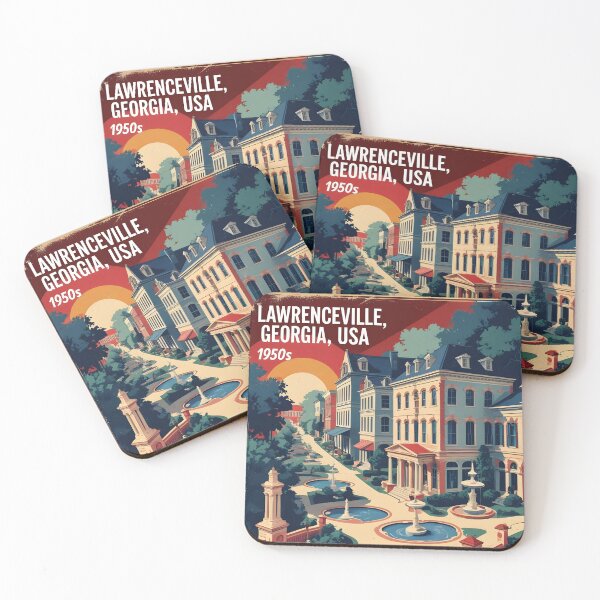 Item preview, Lawrenceville Georgia USA Vintage Travel Tourism  designed and sold by TravelersGems.