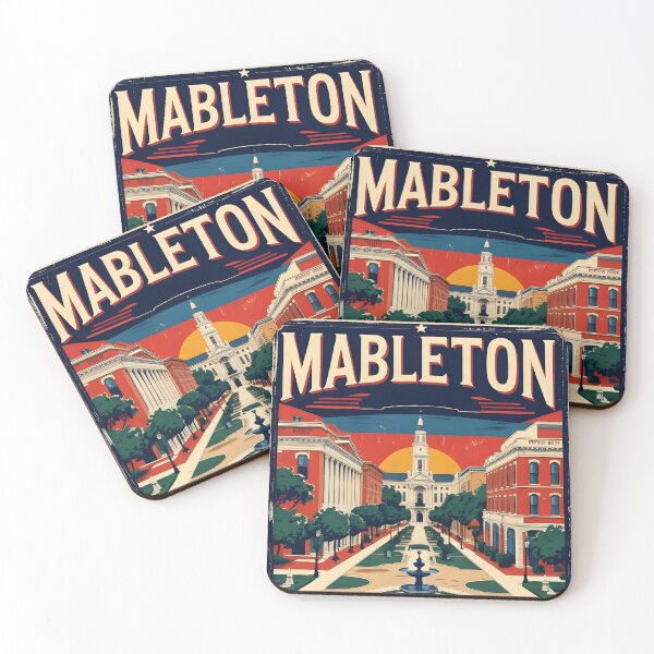 Item preview, Mableton Georgia USA Vintage Travel Tourism  designed and sold by TravelersGems.