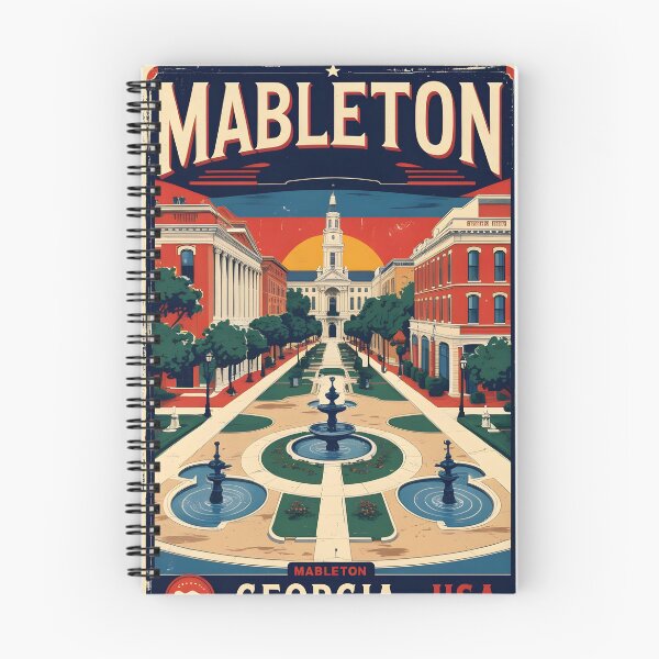 Item preview, Mableton Georgia USA Vintage Travel Tourism  designed and sold by TravelersGems.