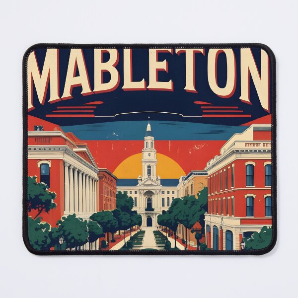 Item preview, Mableton Georgia USA Vintage Travel Tourism designed and sold by TravelersGems.