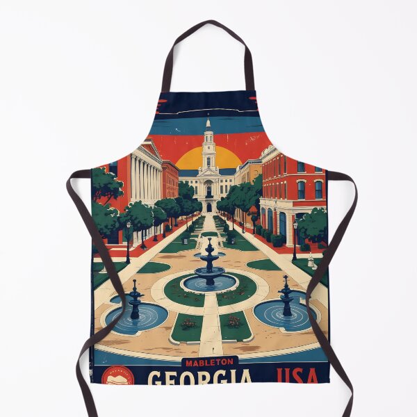 Item preview, Mableton Georgia USA Vintage Travel Tourism designed and sold by TravelersGems.