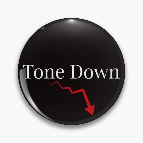 Item preview, Tone Down – Decline Arrow Minimalist Concept designed and sold by Carftastic.