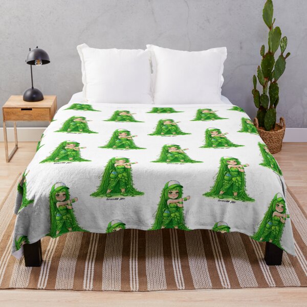Item preview, Neveedah Jafri Character green moss leaves grass girl exercise designed and sold by NeveedahJafri.