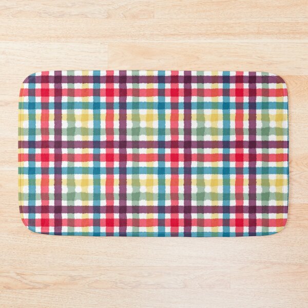 Item preview, Colorful Whimsical Plaid Watercolor Pattern designed and sold by sasyall.