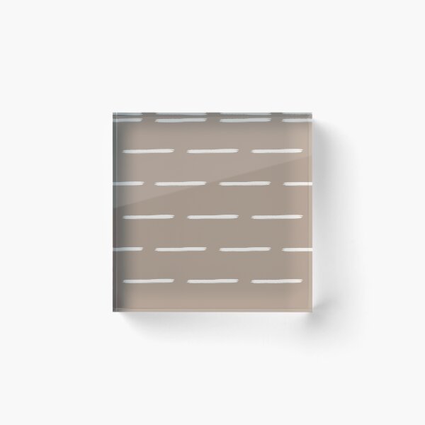 Item preview, Minimalist Ivory Lines on Light Brown designed and sold by KSimpson838.